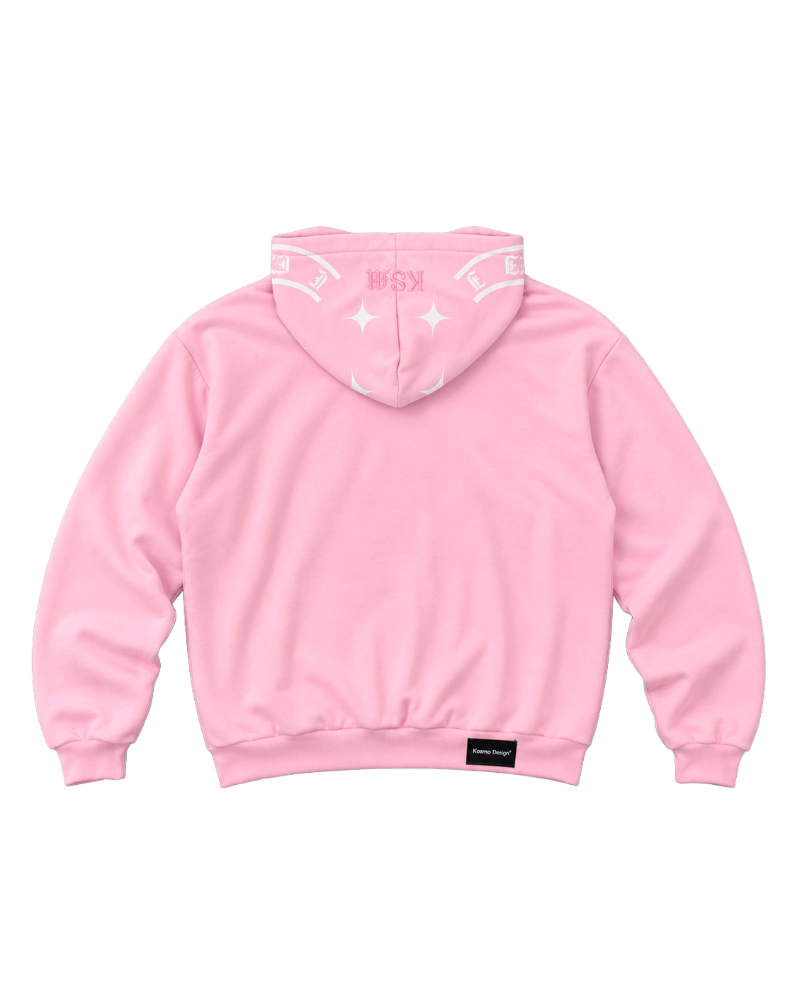 "EXISTENCE PINK" ZIP HOODIE