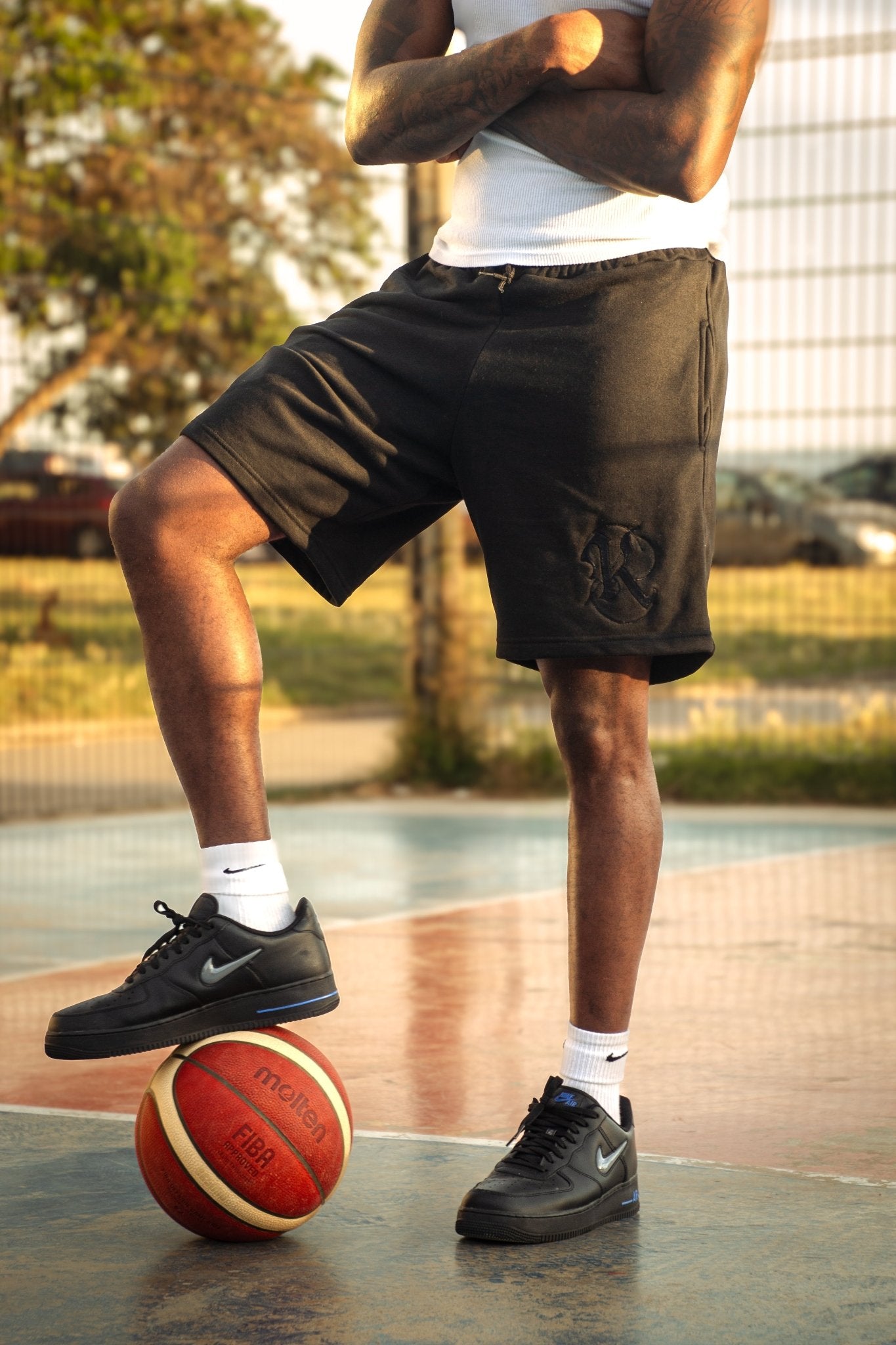 Short Oversize "Black K"