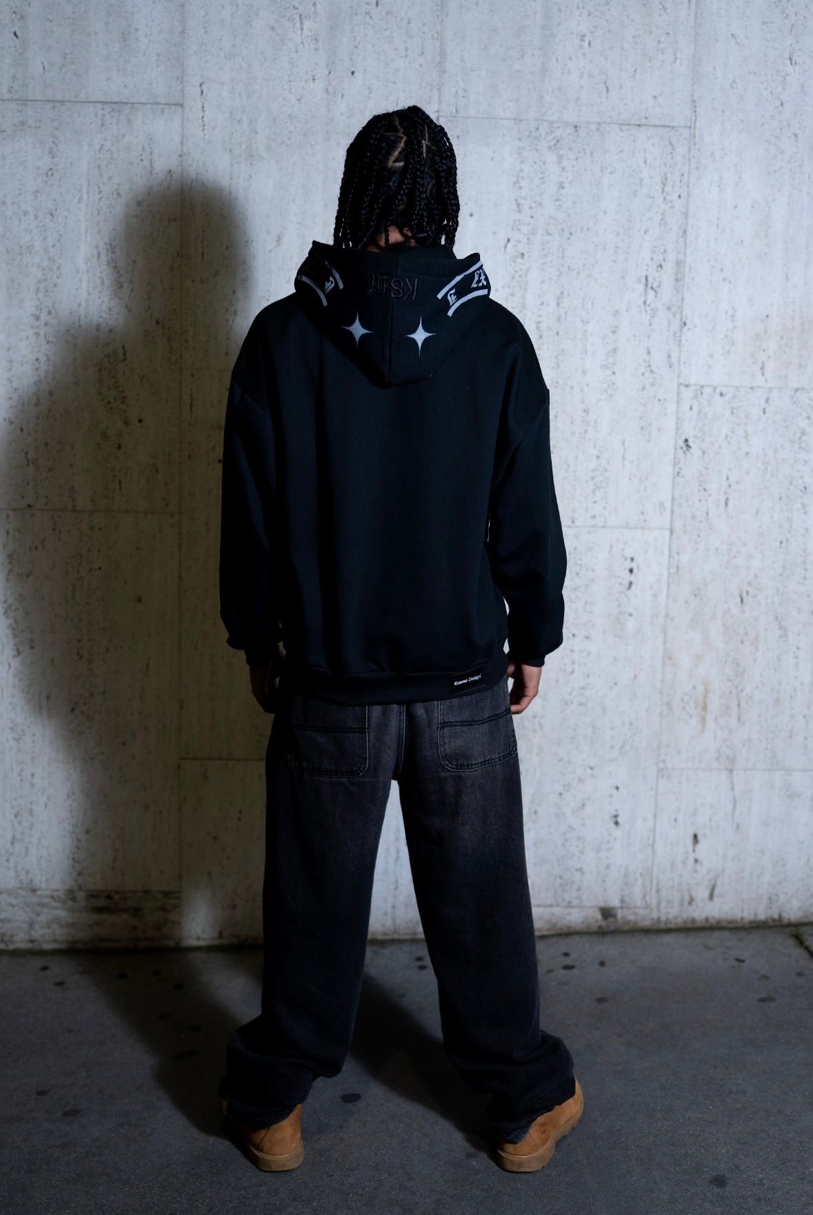 "MEMORY BLACK" ZIP HOODIE