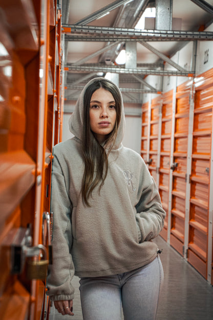 Hoodie Gris Claro