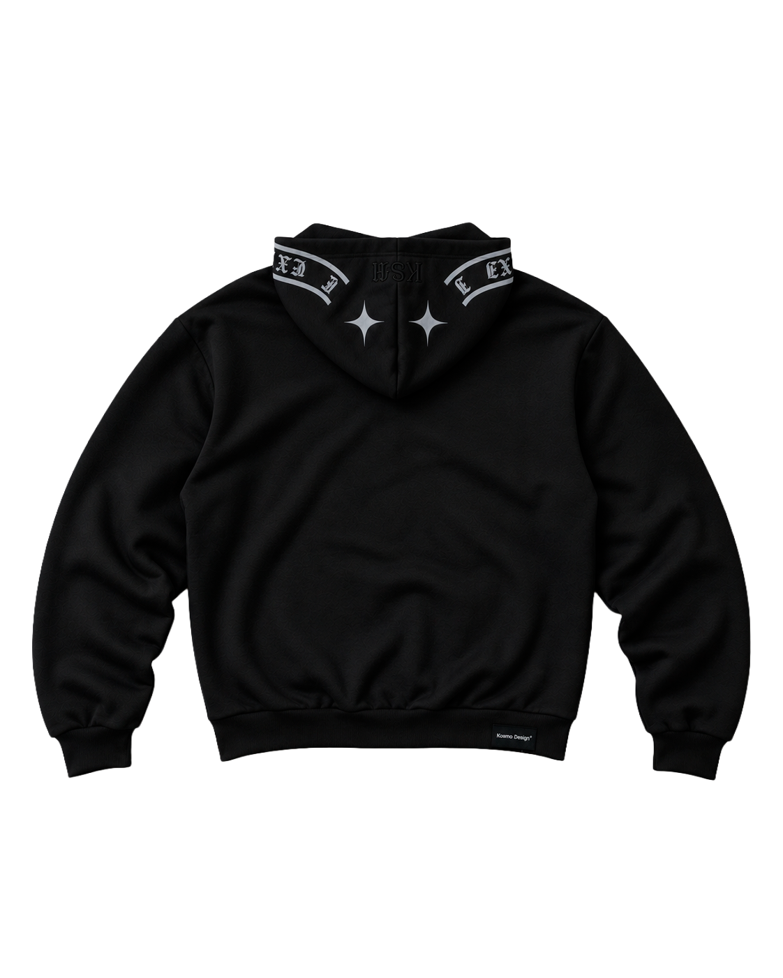 "MEMORY BLACK" ZIP HOODIE